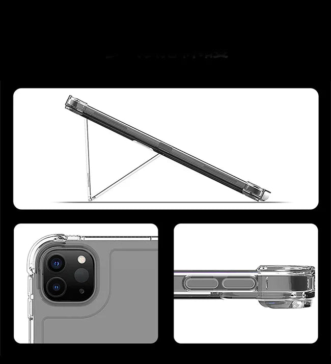 Araree Flexield Sp Case With Pencil Holder For Apple iPad Pro 12.9 (2021) - Clear - Tashqila Araree Flexield Sp Case With Pencil Holder For Apple iPad Pro 12.9 (2021) - Clear - Tashqila